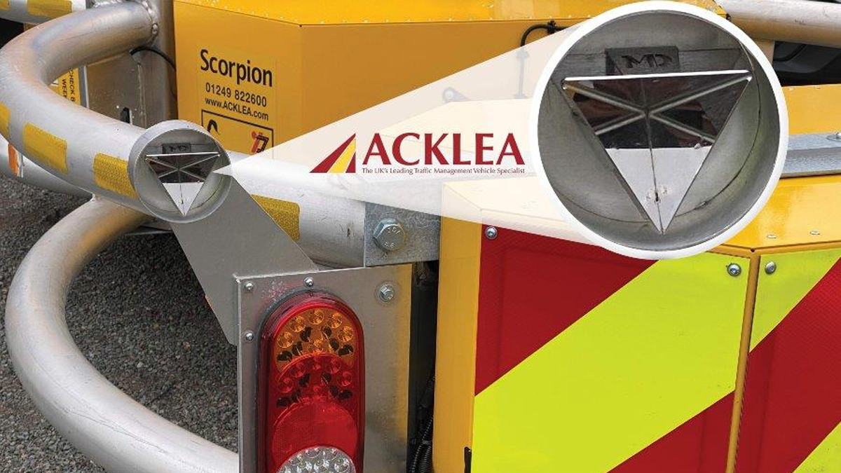 Acklea and Moshon Data team up to improve highway safety with RadViz radar reflector